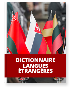 Dictionnaire Langues étrangères